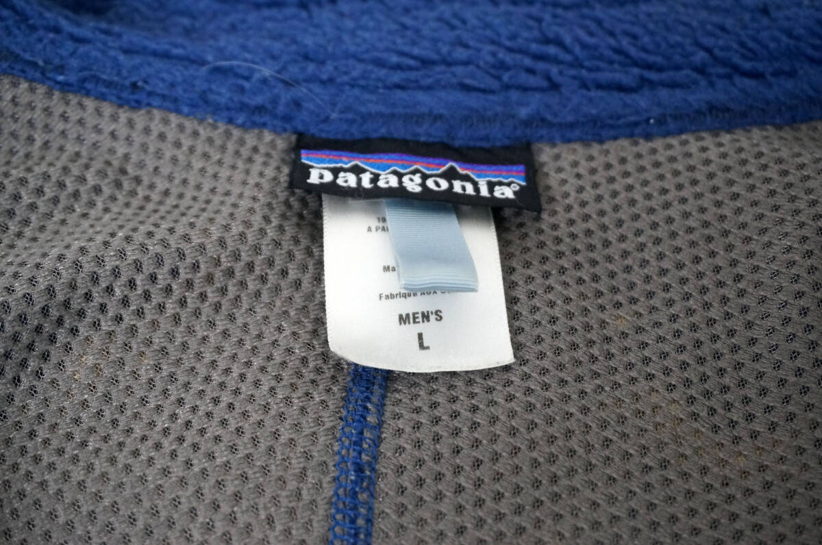 Patagonia クラシック レトロX 米国製 フリースジャケット メンズLサイズ 23055F5 ブルー系 パタゴニア _画像6