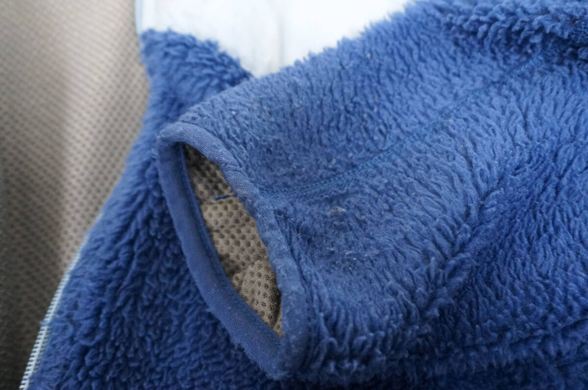 Patagonia クラシック レトロX 米国製 フリースジャケット メンズLサイズ 23055F5 ブルー系 パタゴニア _画像9