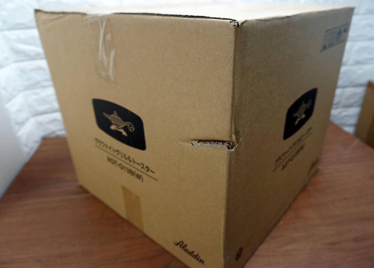 新品未使用品!! Aladdin グラファイトグリル&トースター(4枚焼き) 1390W AGT-G13B(W) オーブントースター ホワイト アラジン _画像2