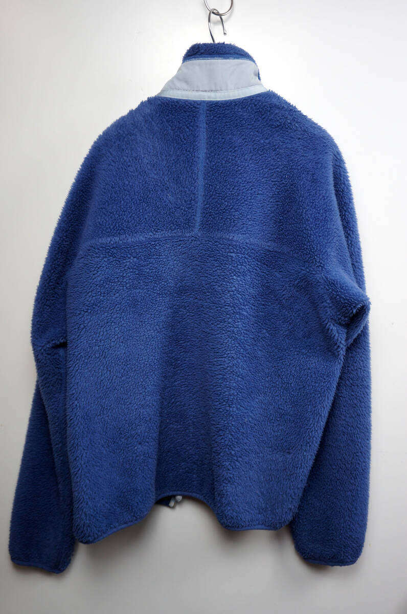 Patagonia クラシック レトロX 米国製 フリースジャケット メンズLサイズ 23055F5 ブルー系 パタゴニア _画像5