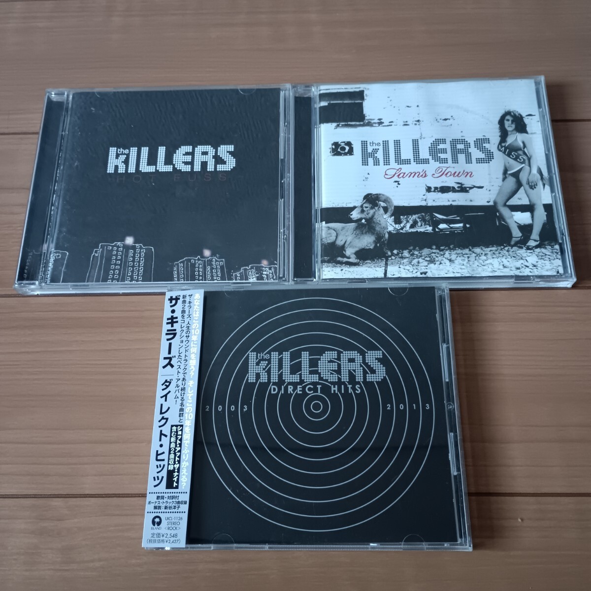 国内盤CD　3枚セット　ザ・キラーズ　ホット・ファス　サムズ・タウン　ダイレクト・ヒッツ　the KILLERS_画像1