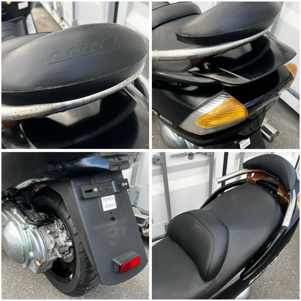 低走行7,612km スカイウェイブ250 TypeS CJ43A 実動 始動動画 下取り/現車確認歓迎 格安配送 SKYWAVE250 スカイウェーブ 検 マジェスティ_画像10