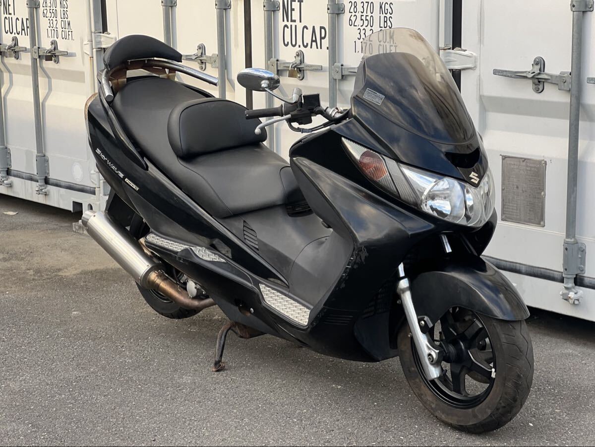 低走行7,612km スカイウェイブ250 TypeS CJ43A 実動 始動動画 下取り/現車確認歓迎 格安配送 SKYWAVE250 スカイウェーブ 検 マジェスティ_画像1