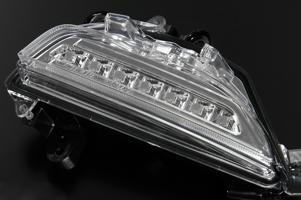 LUCKYSALE BM / BY アクセラ スポーツ LED フロントウインカー クロームメッキ 検) ウィンカー フロントバンパー ヘッドライト_画像3