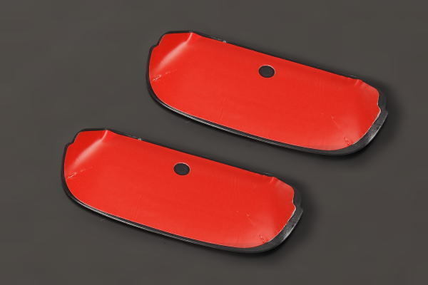 JB23W JB33W JB43W ジムニードアハンドル アンダーカバー ラバー 2p 両面テープ貼り付け済み ボディ保護に シエラ ネコポス発送_画像2