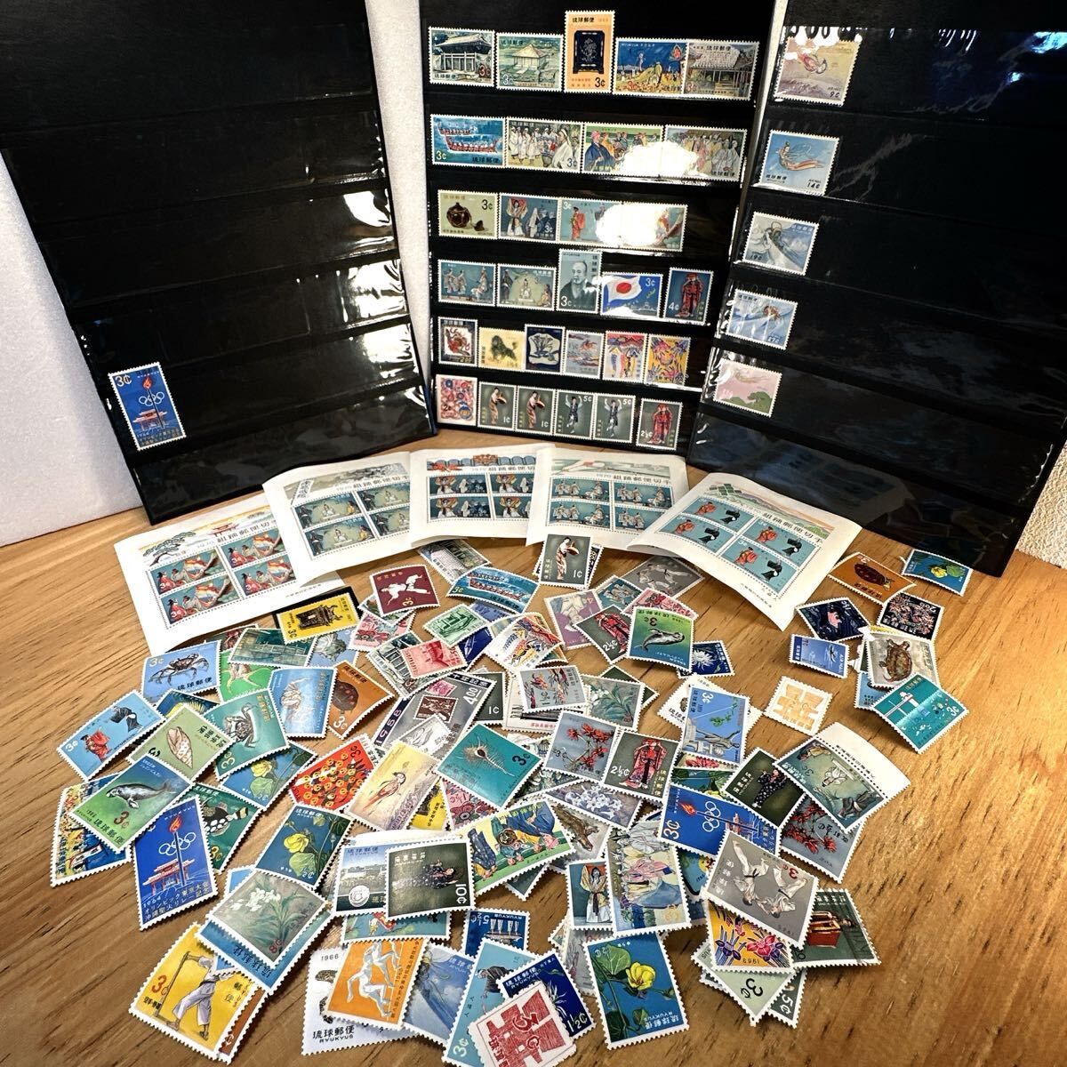 琉球切手 いろいろおまとめ 傷ありの画像1