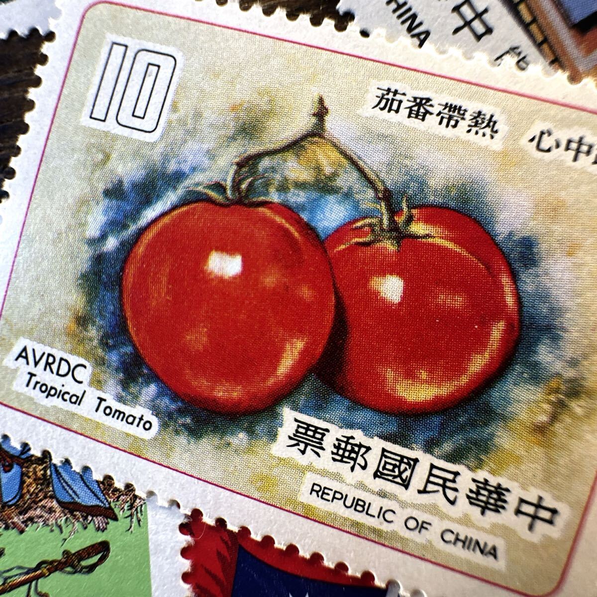 Taiwan марка роза марка различный . суммировать