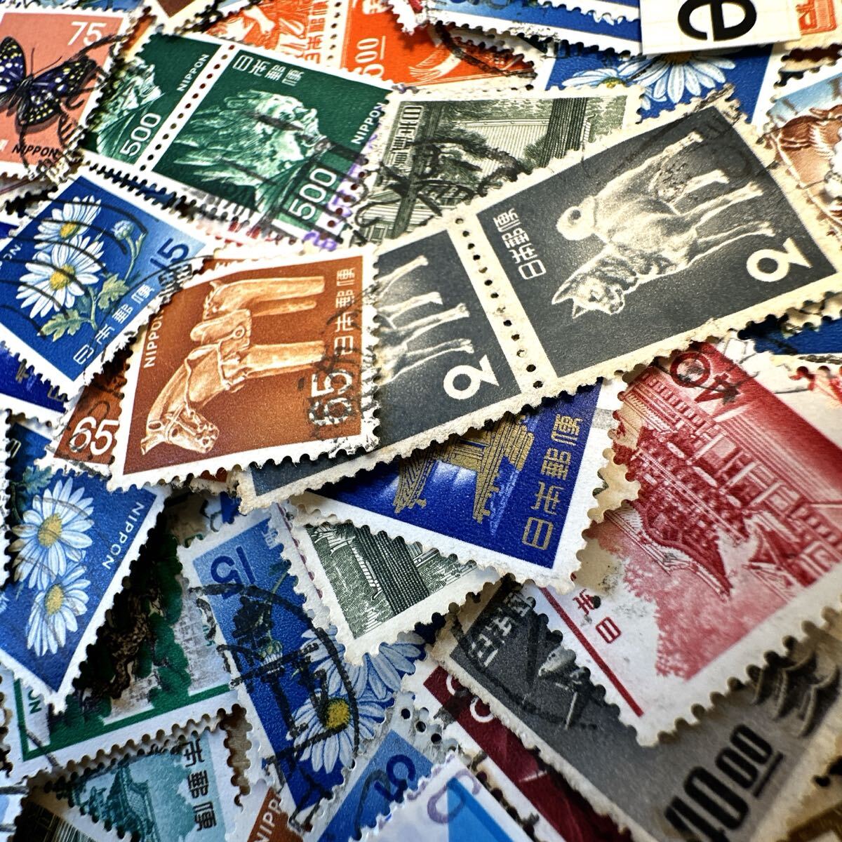 Япония использованный . марка число листов sen ранг марка есть различный много . суммировать