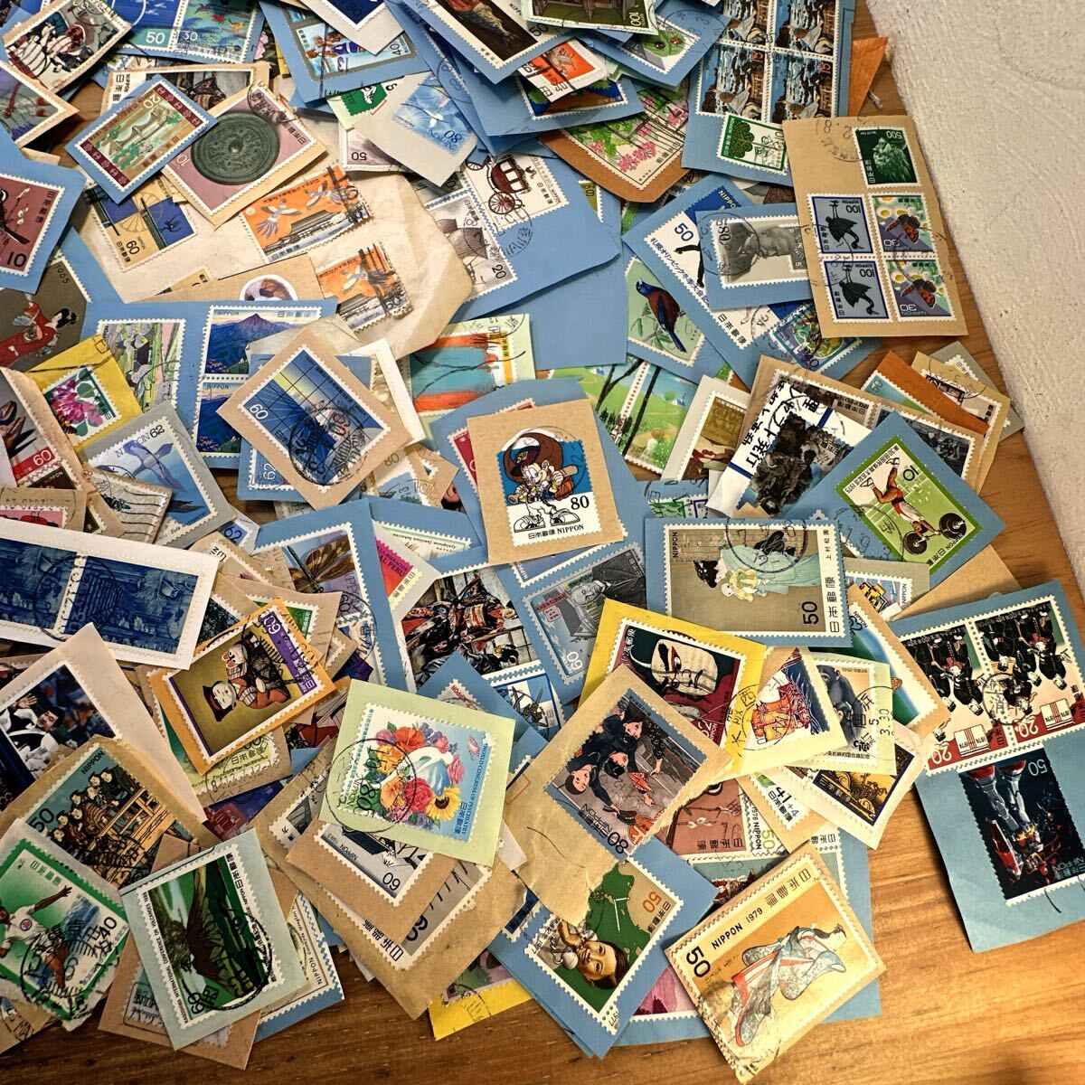 Япония марка использованный . марка бумага имеется марка различный . суммировать