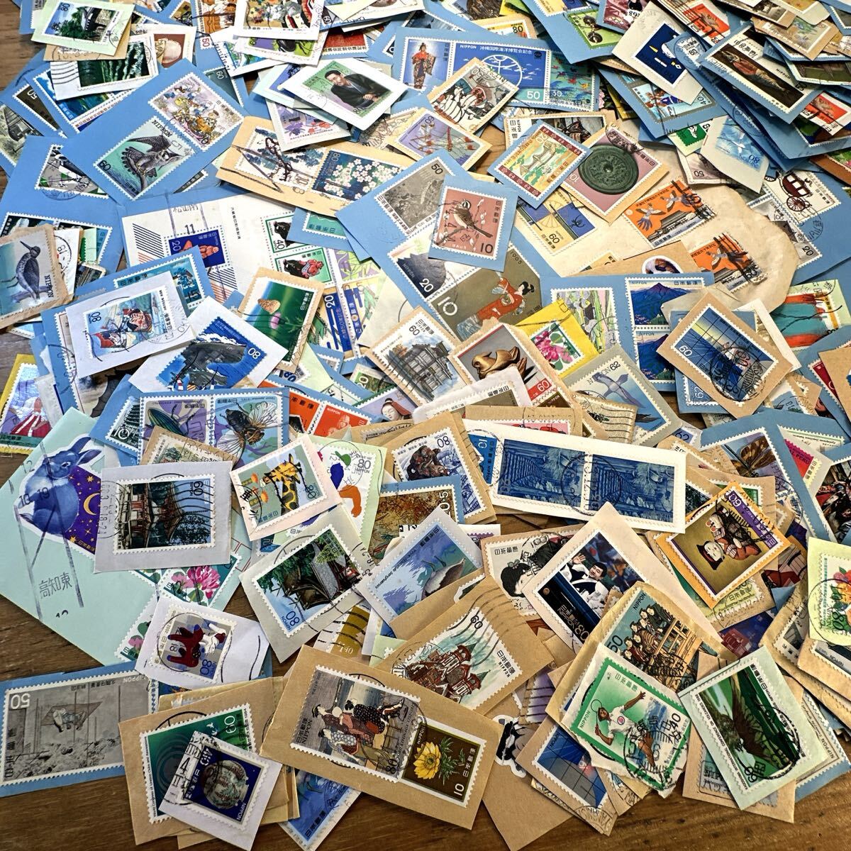 Япония марка использованный . марка бумага имеется марка различный . суммировать