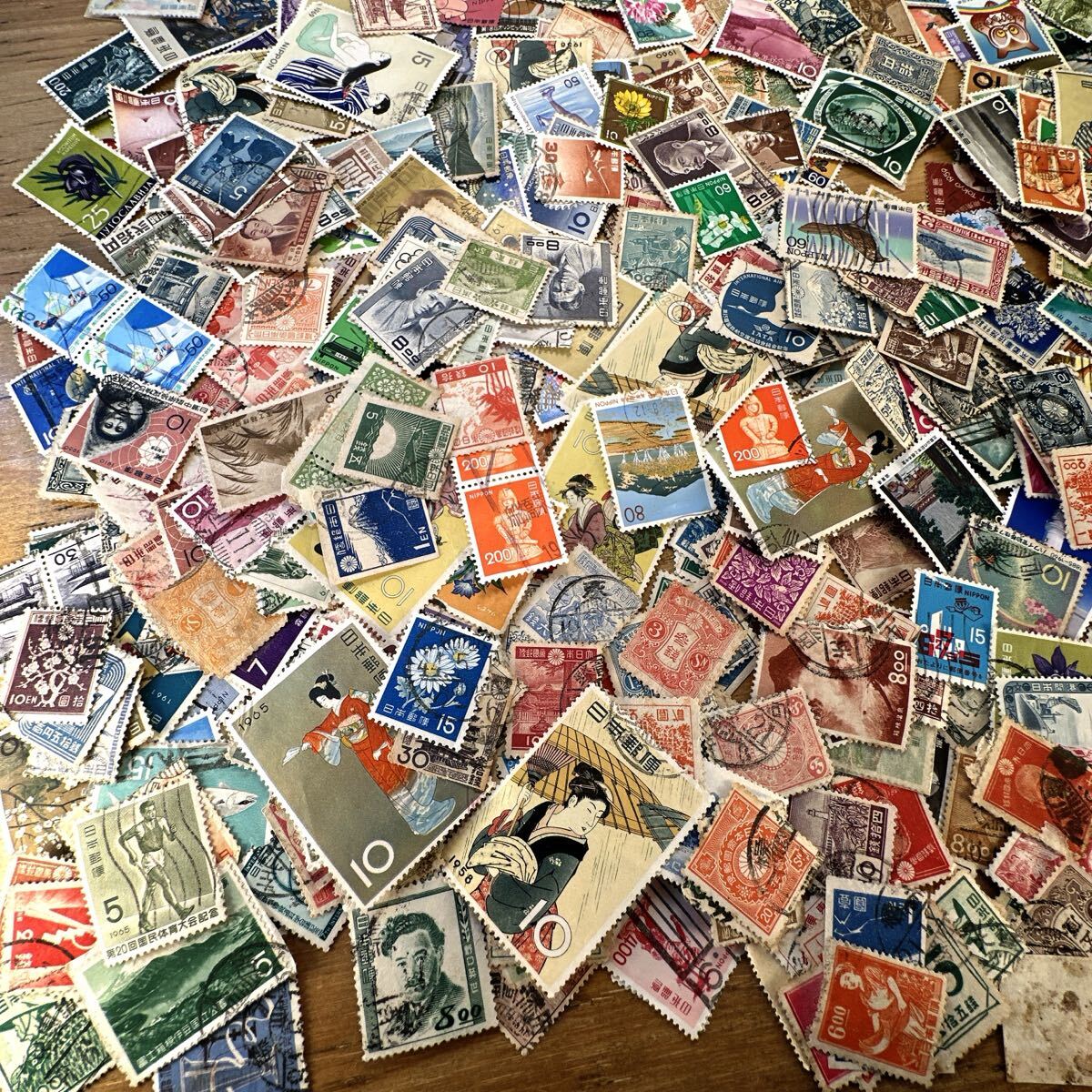  Япония марка использованный . марка число листов sen ранг марка есть различный . суммировать 