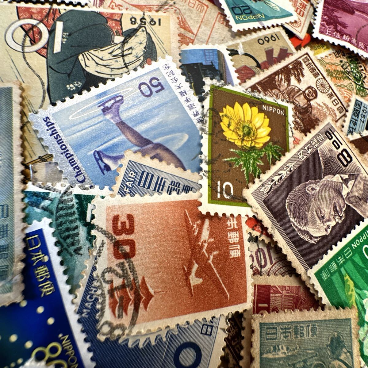  Япония марка использованный . марка число листов sen ранг марка есть различный . суммировать 