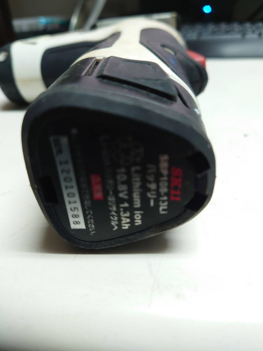  б/у прекрасный товар SK11 зарядка мульти- so-SMS-108V-13Li корпус лобзик электрический пила аккумулятор имеется работа товар *39361