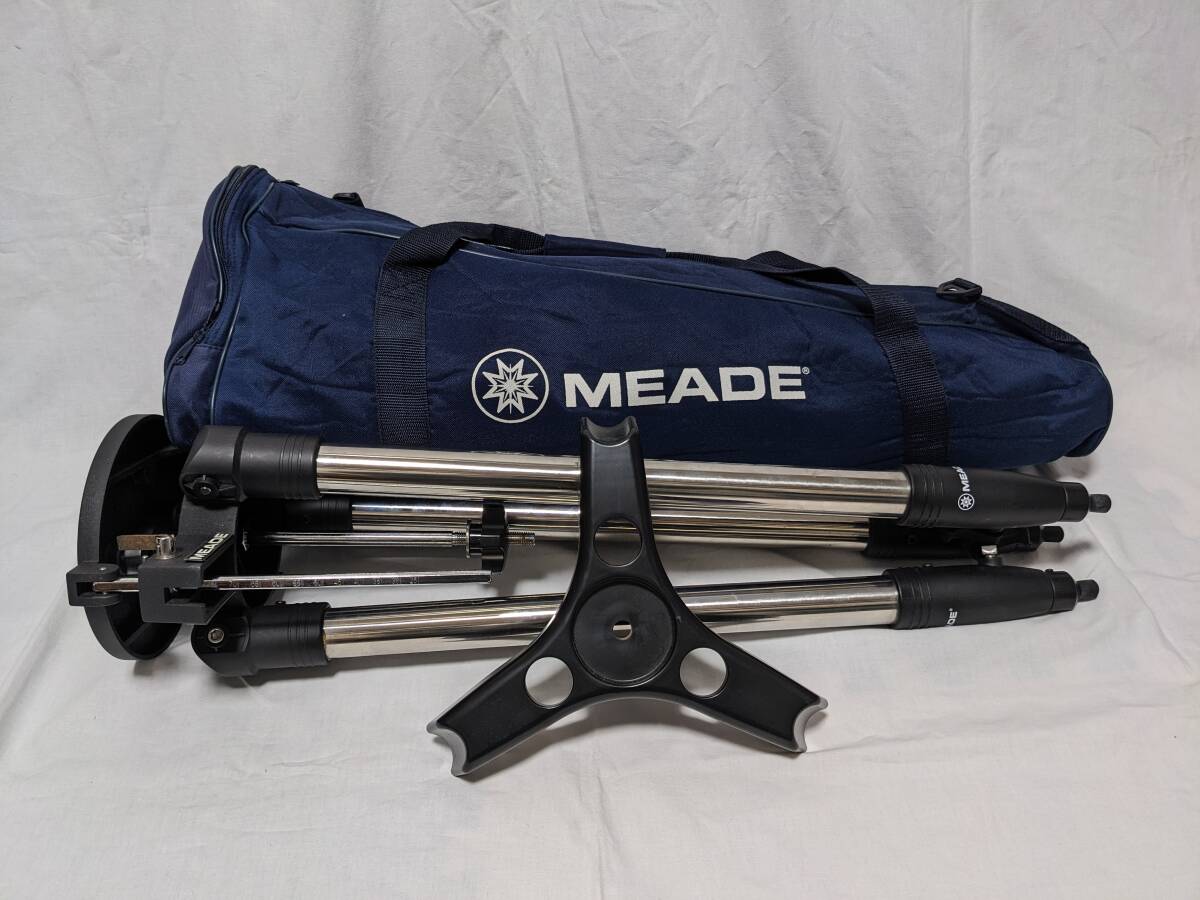 【美品】MEADE/ミードETX-90-105-125 ETX 純正三脚-赤道儀 / 経緯台-使用可【取説付】天体望遠鏡_画像2