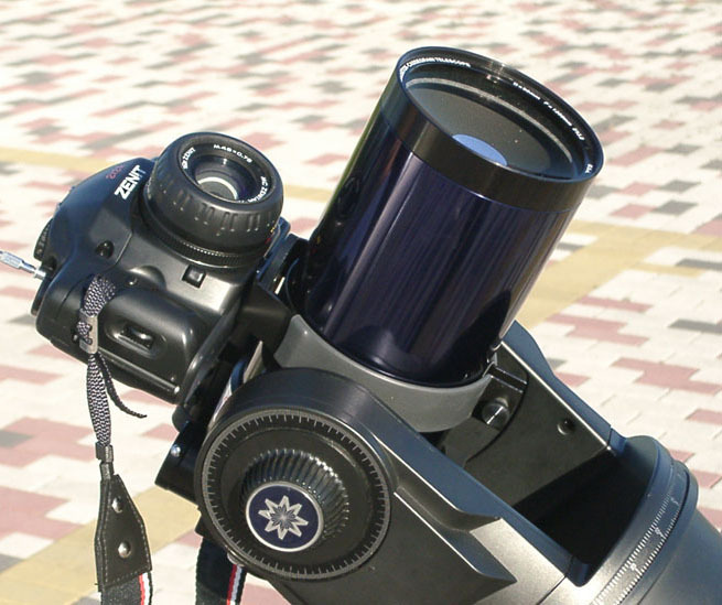 【美品】MEADE/ミード ETX-90用 ピギーバックブラケット_画像2