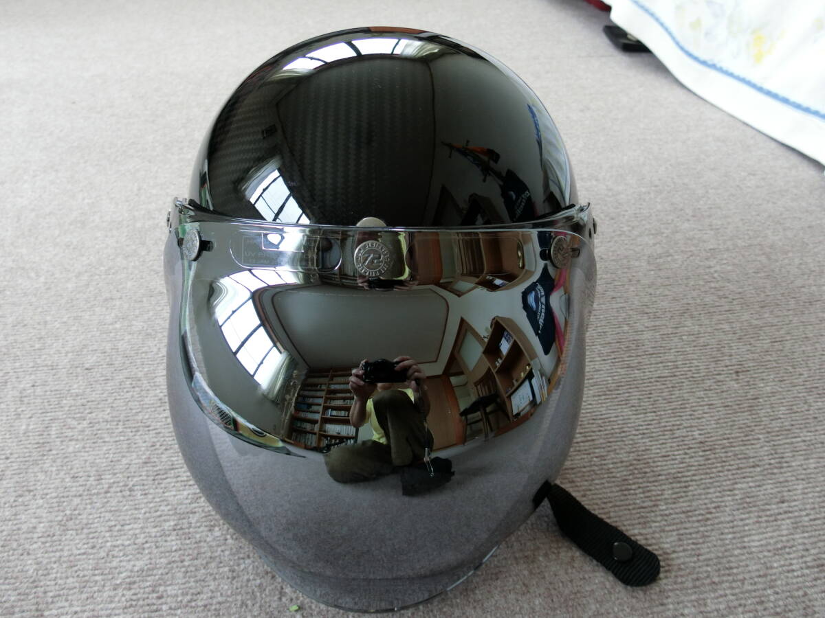 EALOT(ji- Rod ) FlyboyJet2 карбоновый Hybrid шлем M размер б/у прекрасный товар с дополнением 