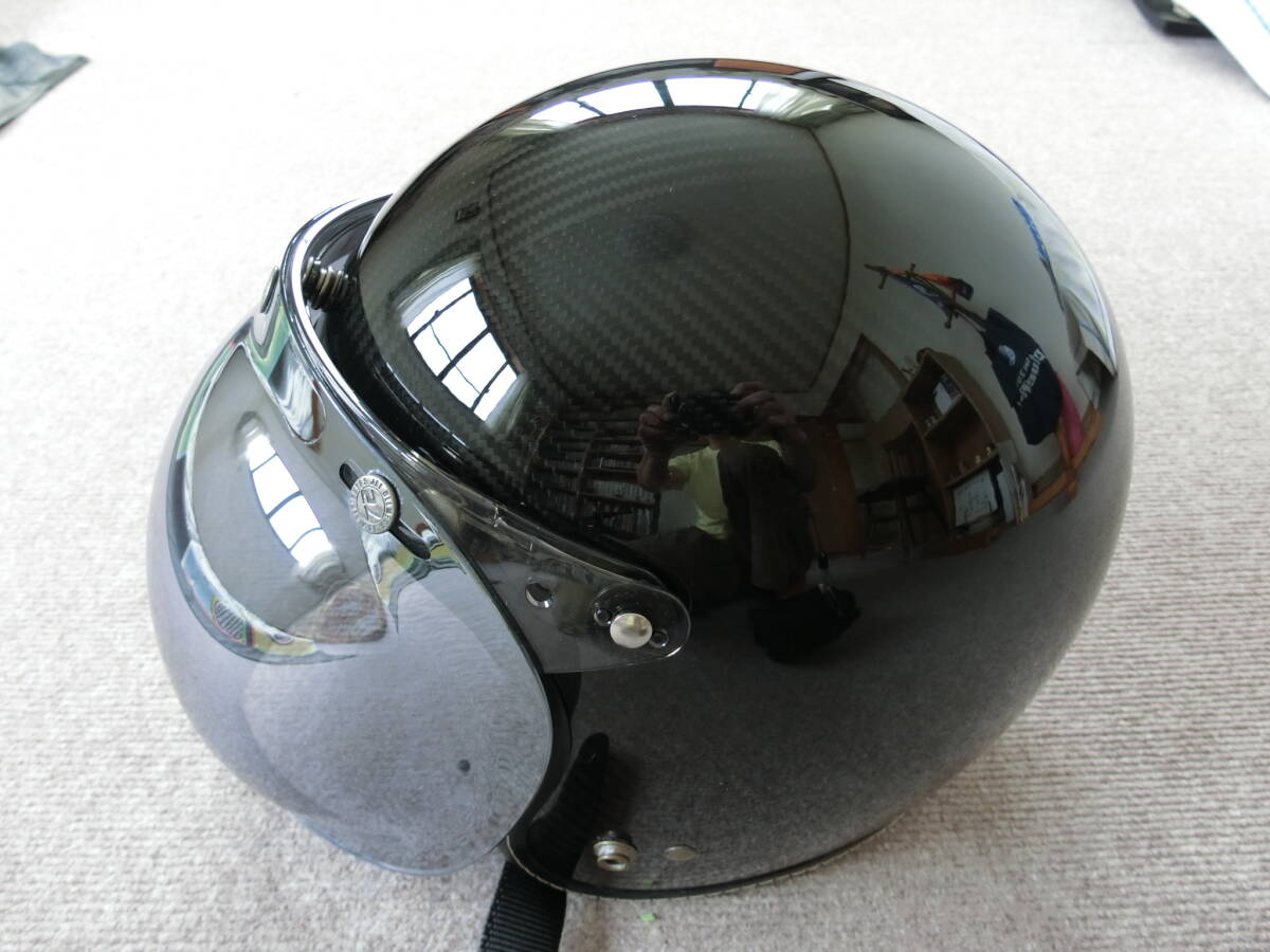 EALOT(ji- Rod ) FlyboyJet2 карбоновый Hybrid шлем M размер б/у прекрасный товар с дополнением 