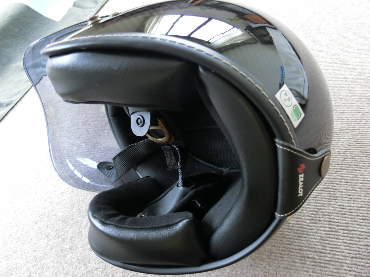 EALOT(ji- Rod ) FlyboyJet2 карбоновый Hybrid шлем M размер б/у прекрасный товар с дополнением 