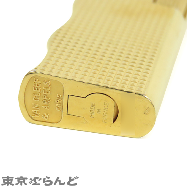 101832190 1円 ヴァンクリーフ＆アーペル Van Cleef & Arpels ガスライター ゴールド メタル ユニセックス 着火未確認 現状品_画像3