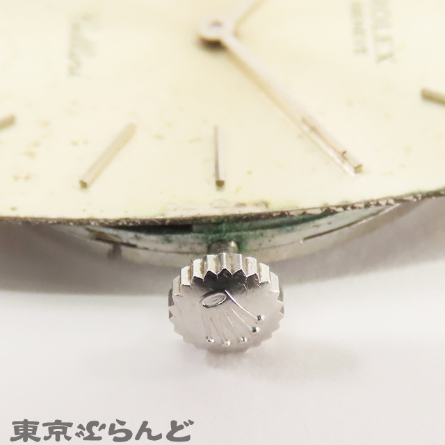 101832019 1円 ロレックス ROLEX 純正 文字盤 ムーブメント Cal.1600 チェリーニ 腕時計 レディース 手巻 アンティーク_画像5