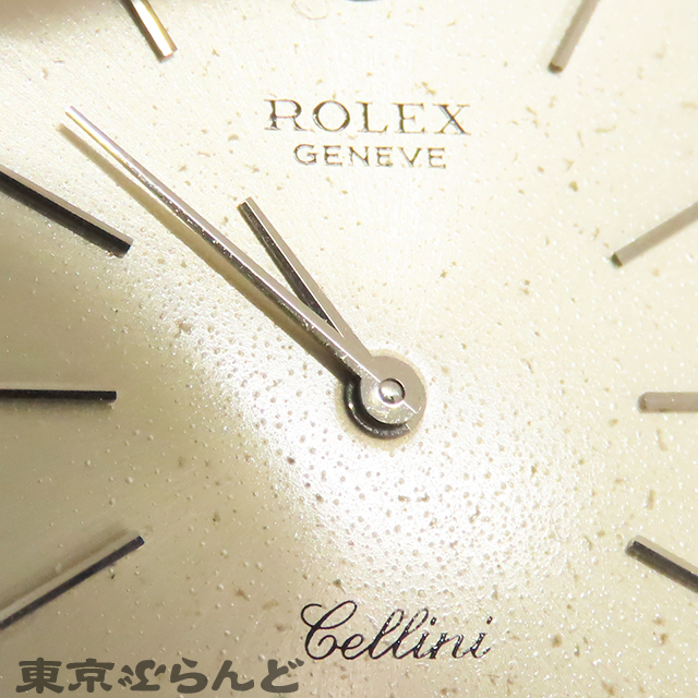 101832019 1円 ロレックス ROLEX 純正 文字盤 ムーブメント Cal.1600 チェリーニ 腕時計 レディース 手巻 アンティーク_画像8