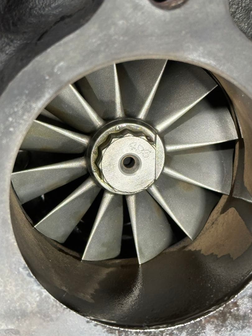 １円スタート！TD06SH-25G 三菱 純正部品 美品 タービン SR20 RB25 1JZ 2JZ 13B ロータリー 名作 希少 TD06 25G 良品_画像6