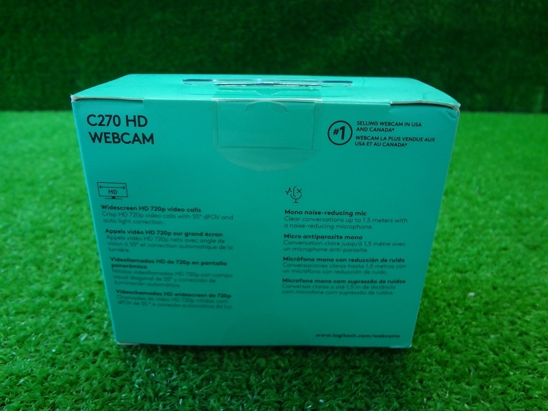 Kネか4139 新品 Logicool ロジクール■webカメラ■270 HD WEBCAM■ウェブカメラ ウェブ会議 リモートワーク PC周辺機器 映像機器_画像3