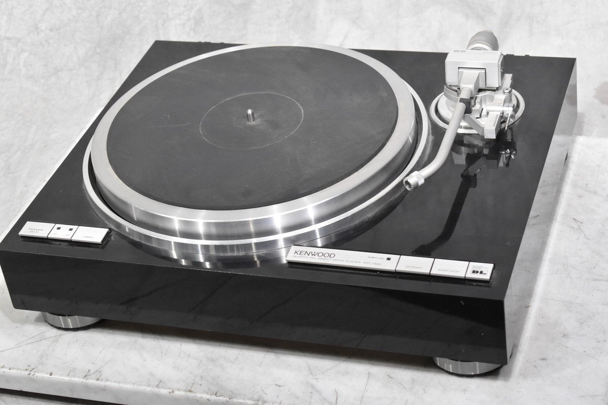 【C】KENWOOD KP-1100 ターンテーブル レコードプレーヤー ケンウッド 3156240_画像1