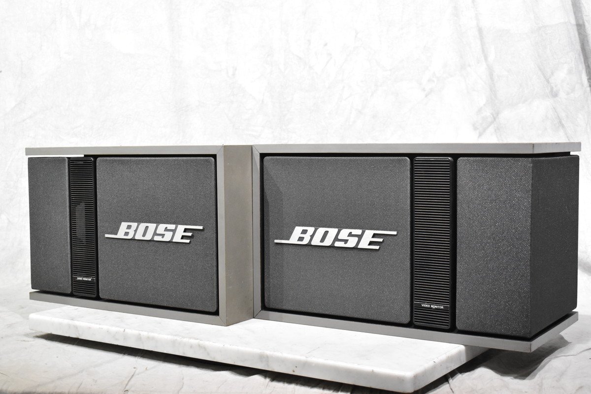 【C】BOSE 301 HI-FI VIDEO MONITOR-II スピーカーペア ボーズ 3156893_画像1