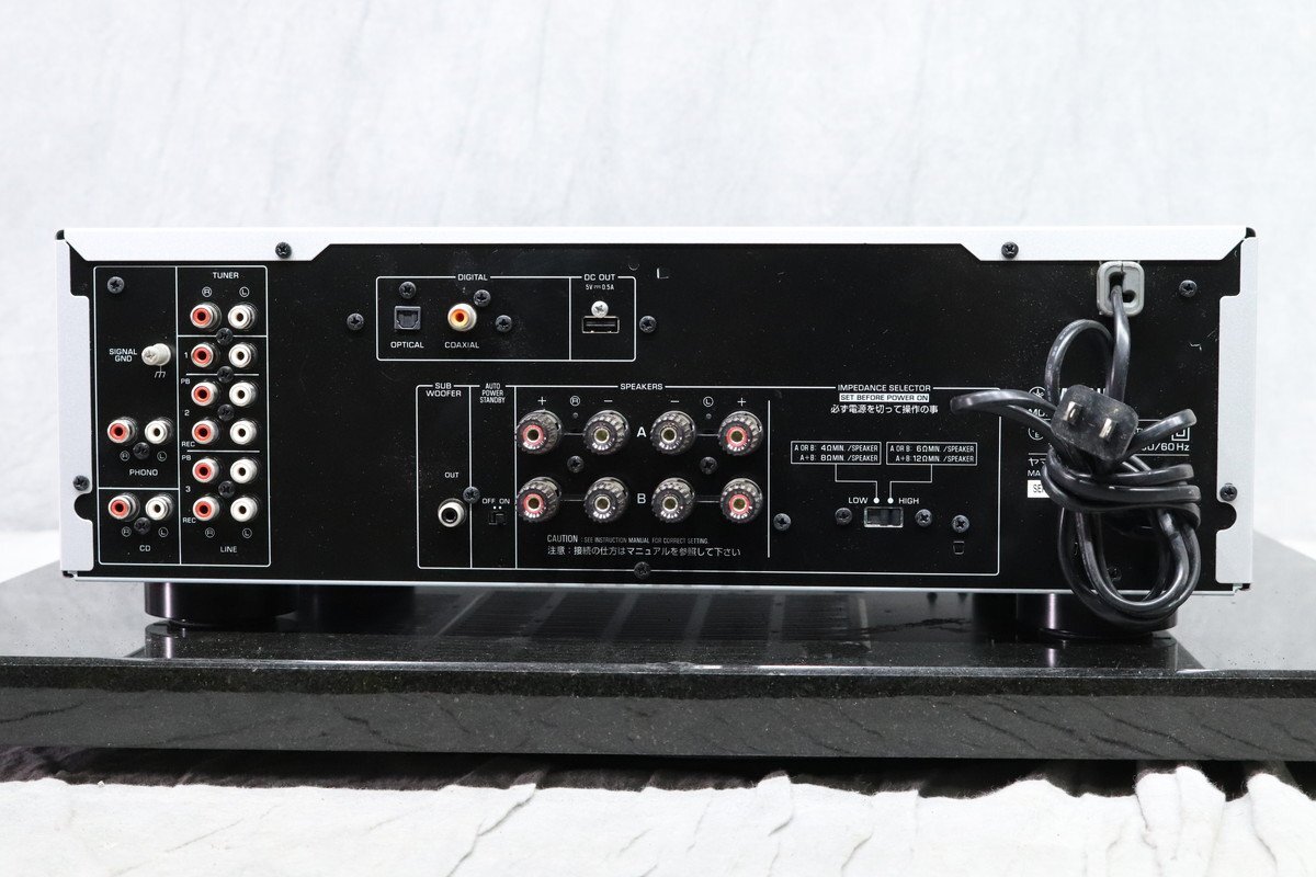 【C】YAMAHA A-S301 プリメインアンプ ヤマハ 3151305_画像6