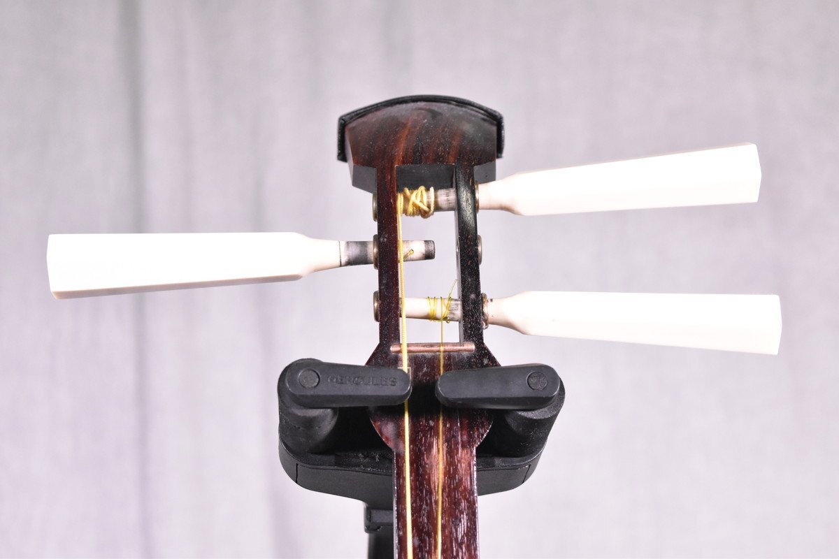 【J】三味線 中棹 東さわり 紅木 3154037_画像6