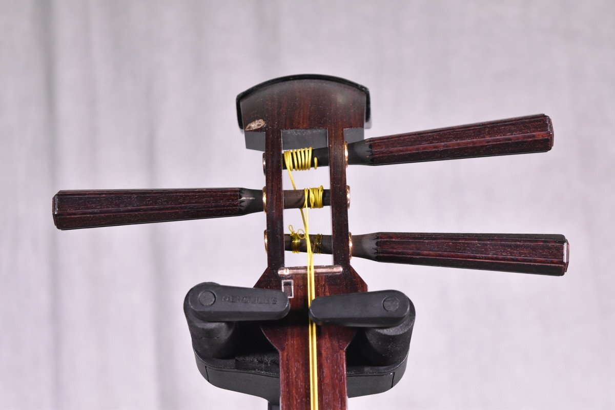 【C】三味線 中棹 東さわり 紅木 3154017_画像6