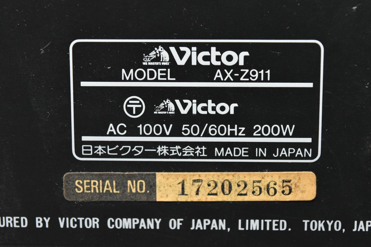 [C]Victor AX-Z911 основной предусилитель Victor 3158403