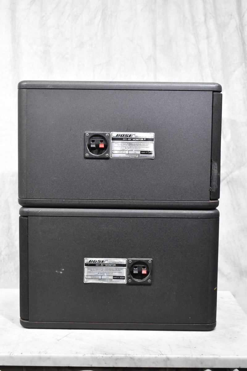 【C】BOSE 301-AV MONITOR スピーカーペア ボーズ 3153531_画像6