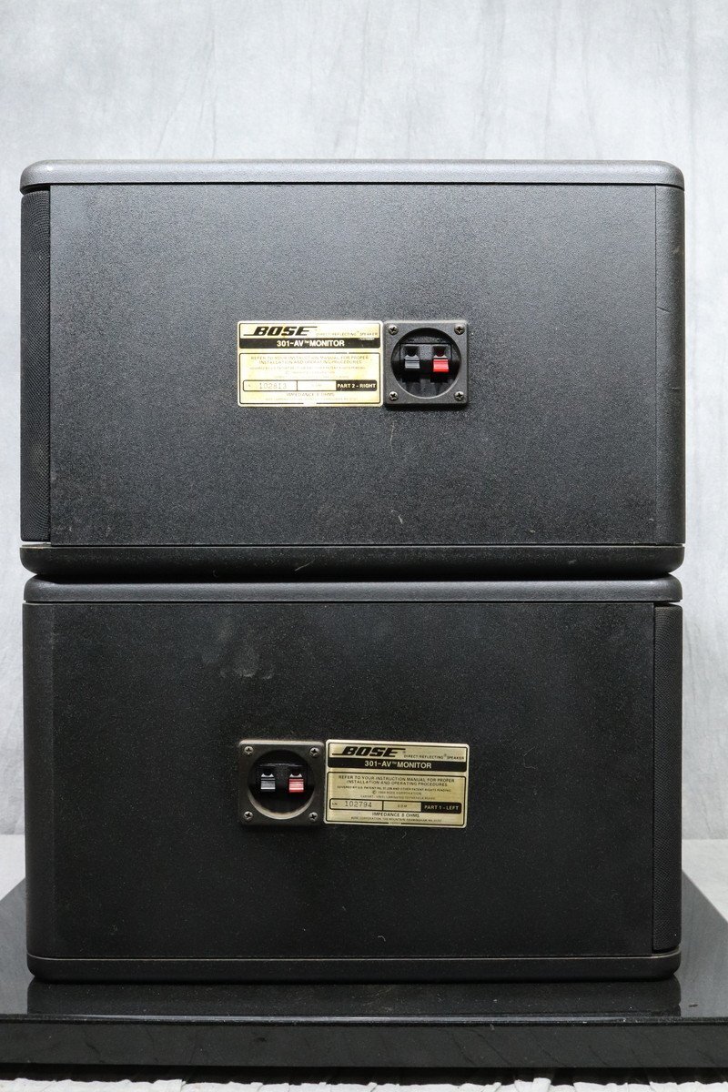 【C】BOSE 301-AV MONITOR スピーカーペア ボーズ 3156766_画像7