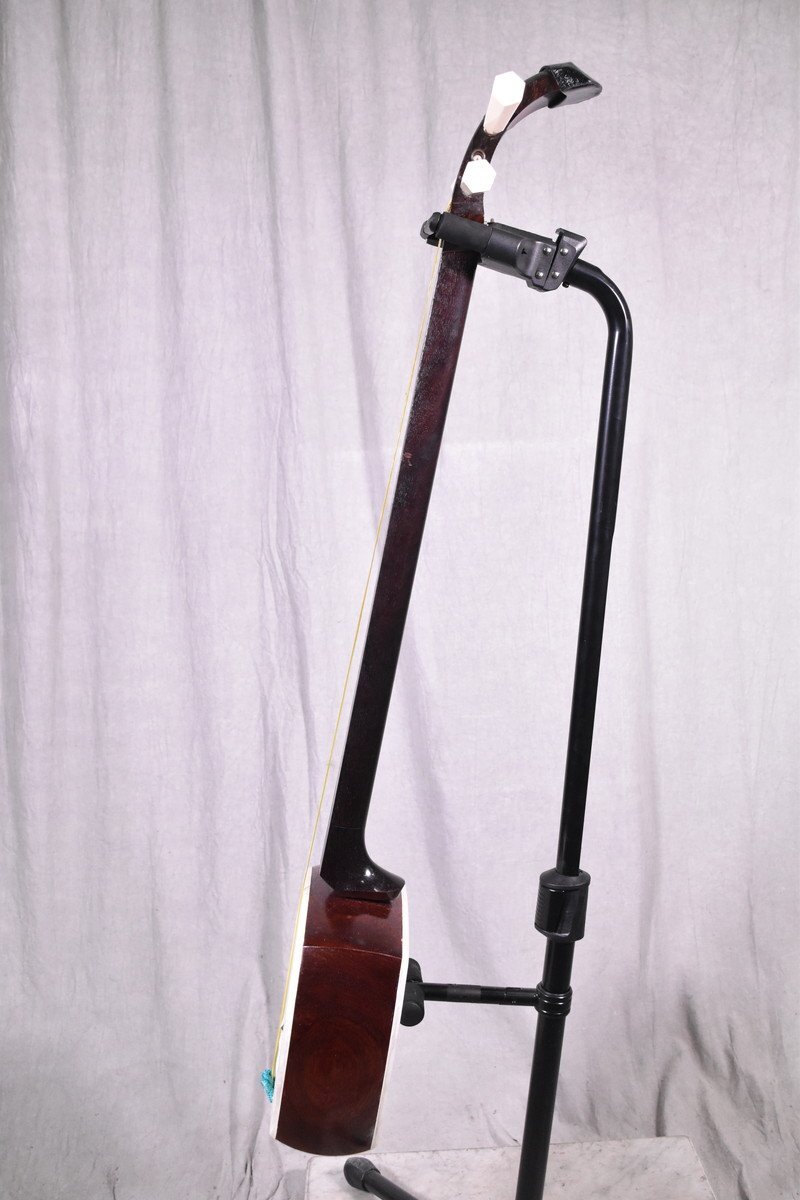 【J】三味線 中棹 東さわり 紅木 3154037_画像3