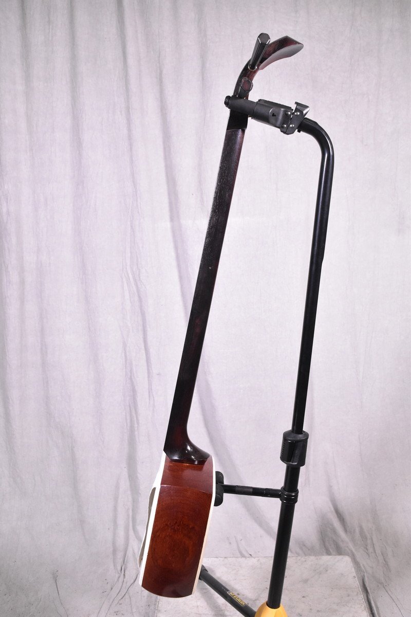 【J】三味線 中棹 東さわり 二枚溝 金細 紅木 子持ち綾杉 3154047_画像3