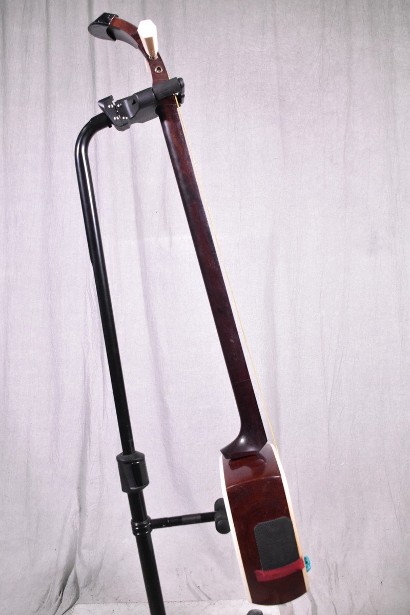 【J】三味線 中棹 東さわり 紅木 3154037_画像2