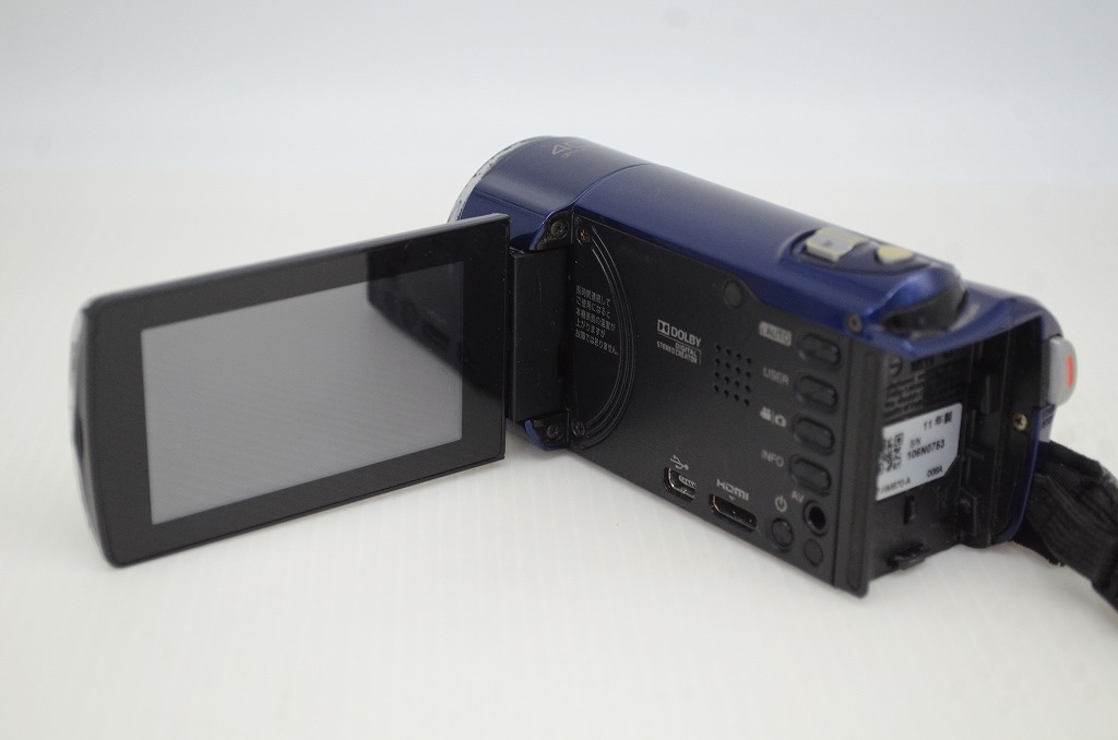 JVC ケンウッド Everio GZ-HM670 デジタルビデオカメラ ブルー 251101y【アルプスカメラ】_画像4