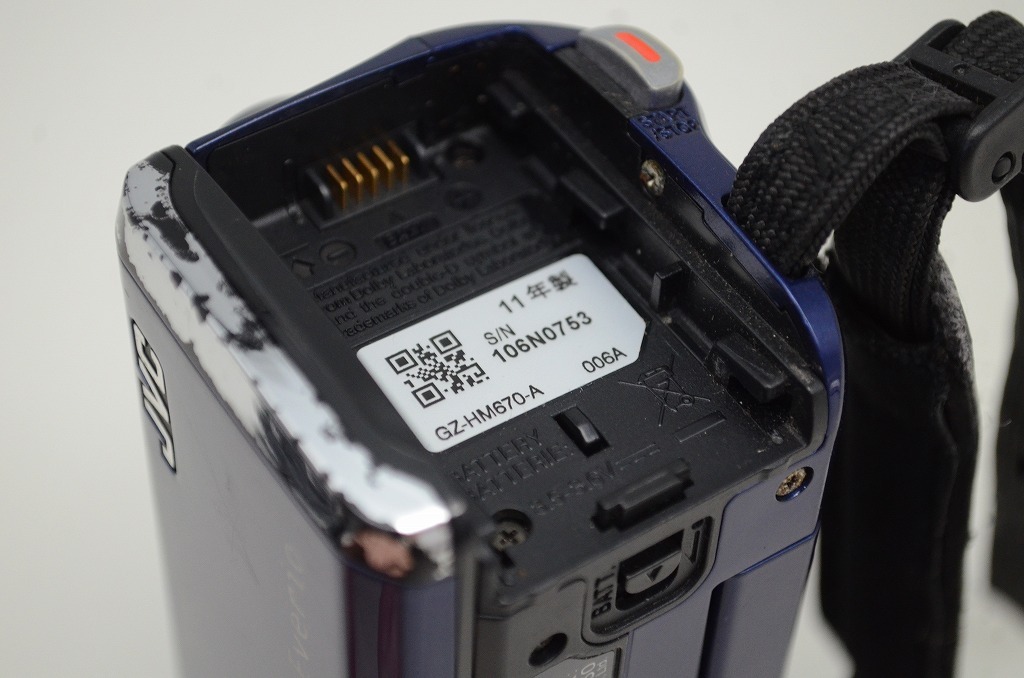 JVC ケンウッド Everio GZ-HM670 デジタルビデオカメラ ブルー 251101y【アルプスカメラ】_画像8