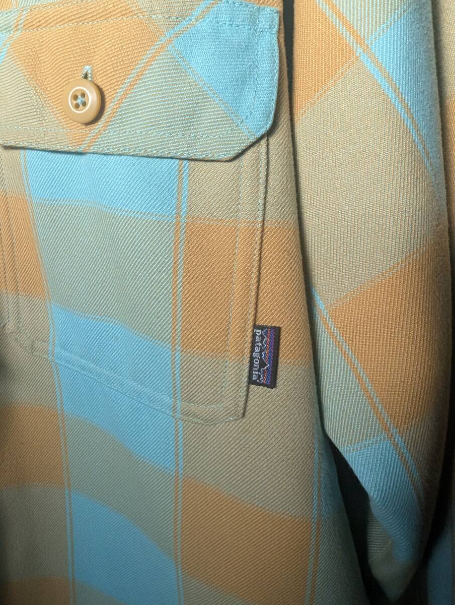 patagonia パタゴニア リバーシブルフランネルジャケット Men’s M Reversible Flannel Jacket ♪コレクターズアイテム♪_画像3