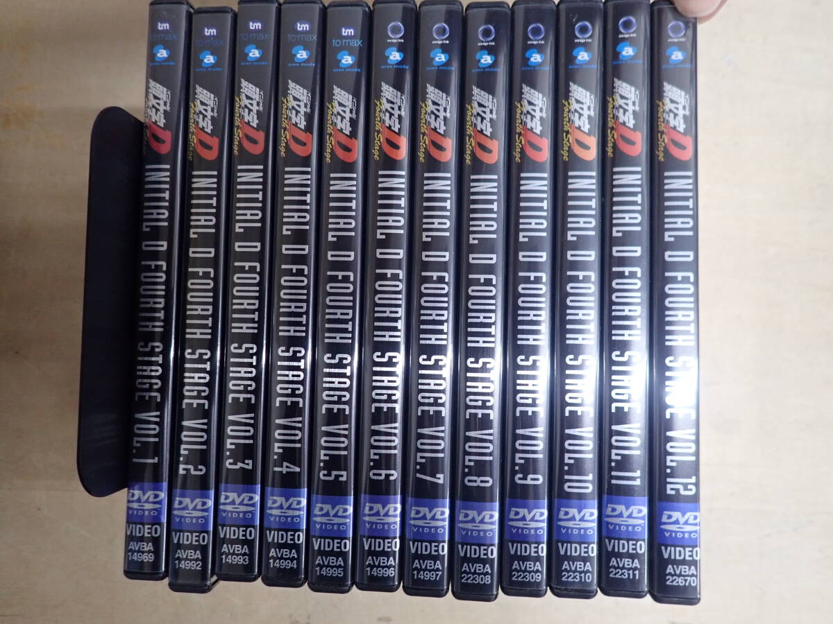 c⑰d　セル版◆頭文字D FOURTH STAGE　DVD　全12巻セット　全巻セット_画像1