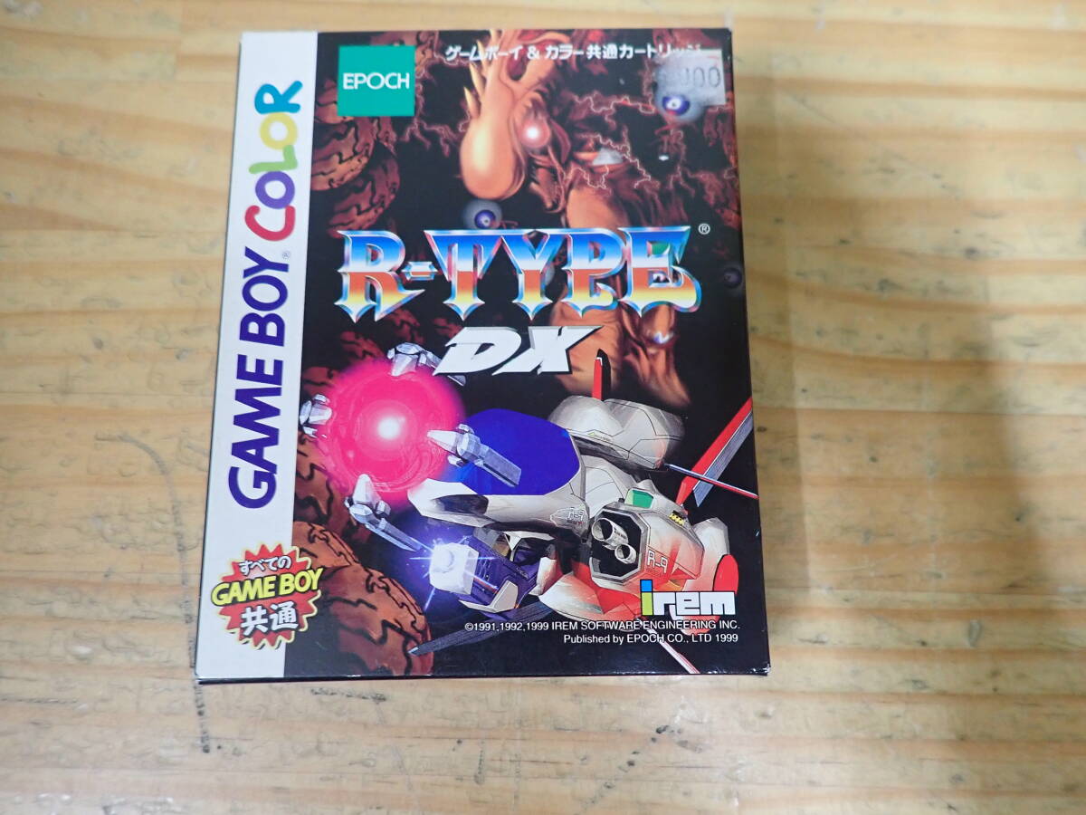 c15b　箱付◆R-TYPE DX　ゲームボーイカラー/GBC/アールタイプ_画像1
