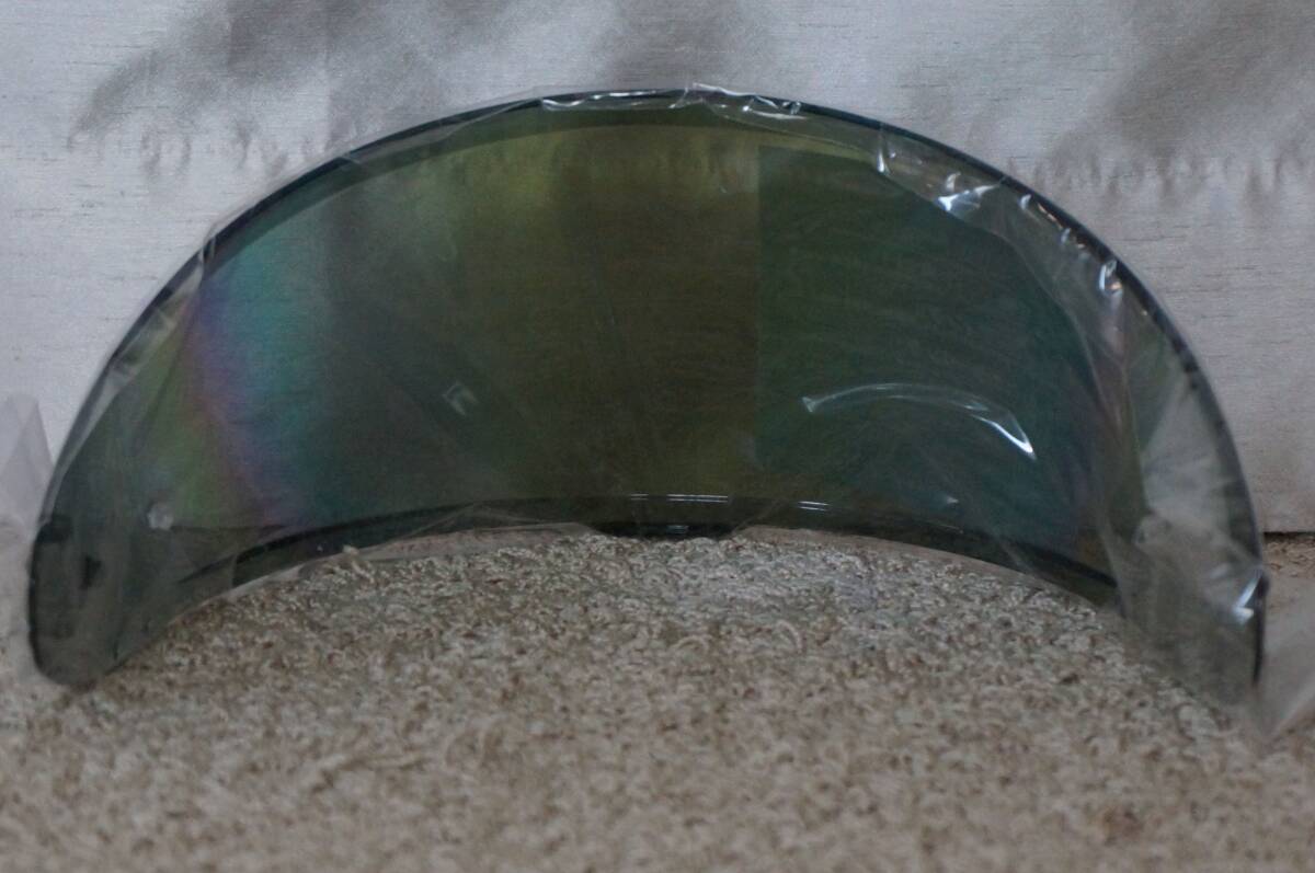 [ нераспечатанный новый товар ] Shoei SHOEI оригинальный защита *CWR-F2* titanium UV ракушка ta-* затонированный + зеленый 