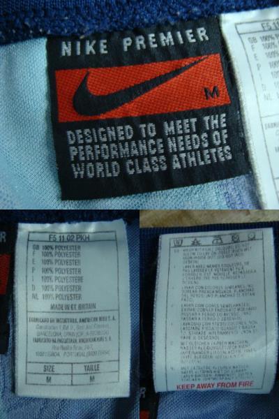 【状態難あり】アーセナルFC 1995-96 アウェイ ユニフォーム (M) Nike製_画像10