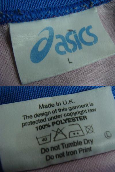 【状態難あり】vintage アストン・ヴィラFC 1993-95 アウェイ ユニホーム (L) asics製_画像10