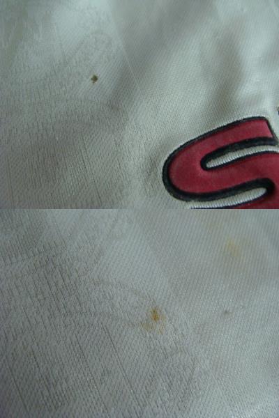 【状態難あり】vintage マンチェスター・ユナイテッド 1997-99 アウェイ ユニフォーム (XL) Umbro製_画像9