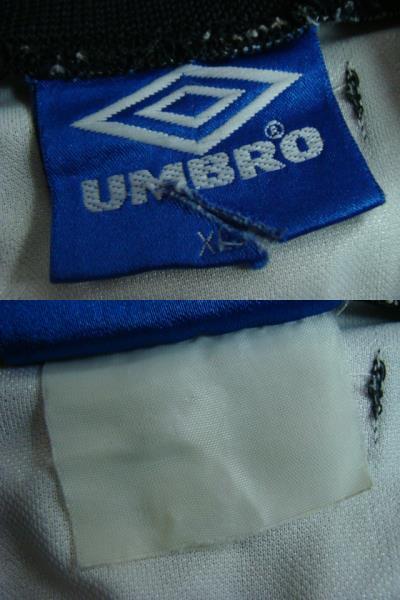 【状態難あり】vintage マンチェスター・ユナイテッド 1997-99 アウェイ ユニフォーム (XL) Umbro製_画像10