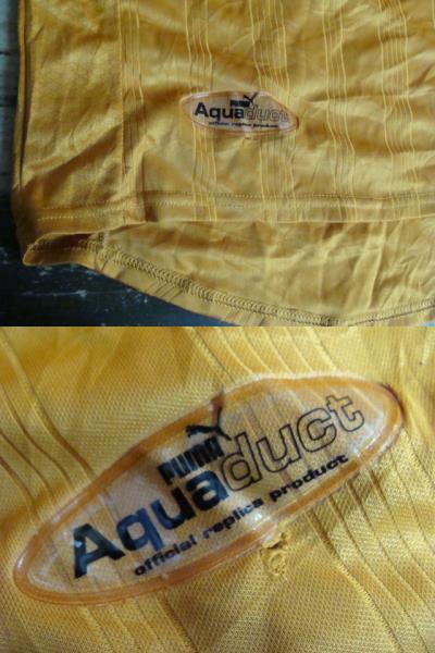 【サイズ注意・90s】vintage ウルヴァーハンプトン・ワンダラーズ ホーム ロビー・キーン ユニフォーム (26/28) Puma製　_画像9