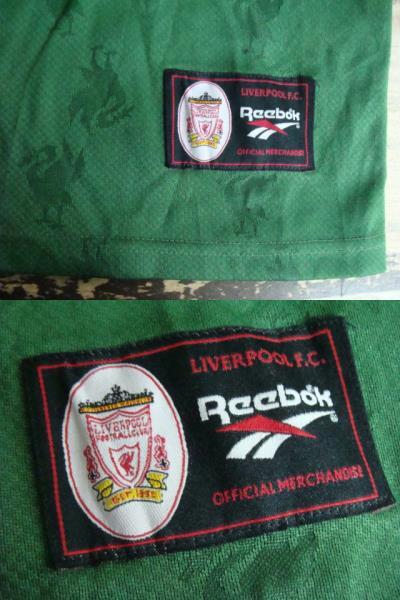 【サイズ注意・子供用】vintage リヴァプールFC キーパージャージ (26/28) Reebok製_画像9